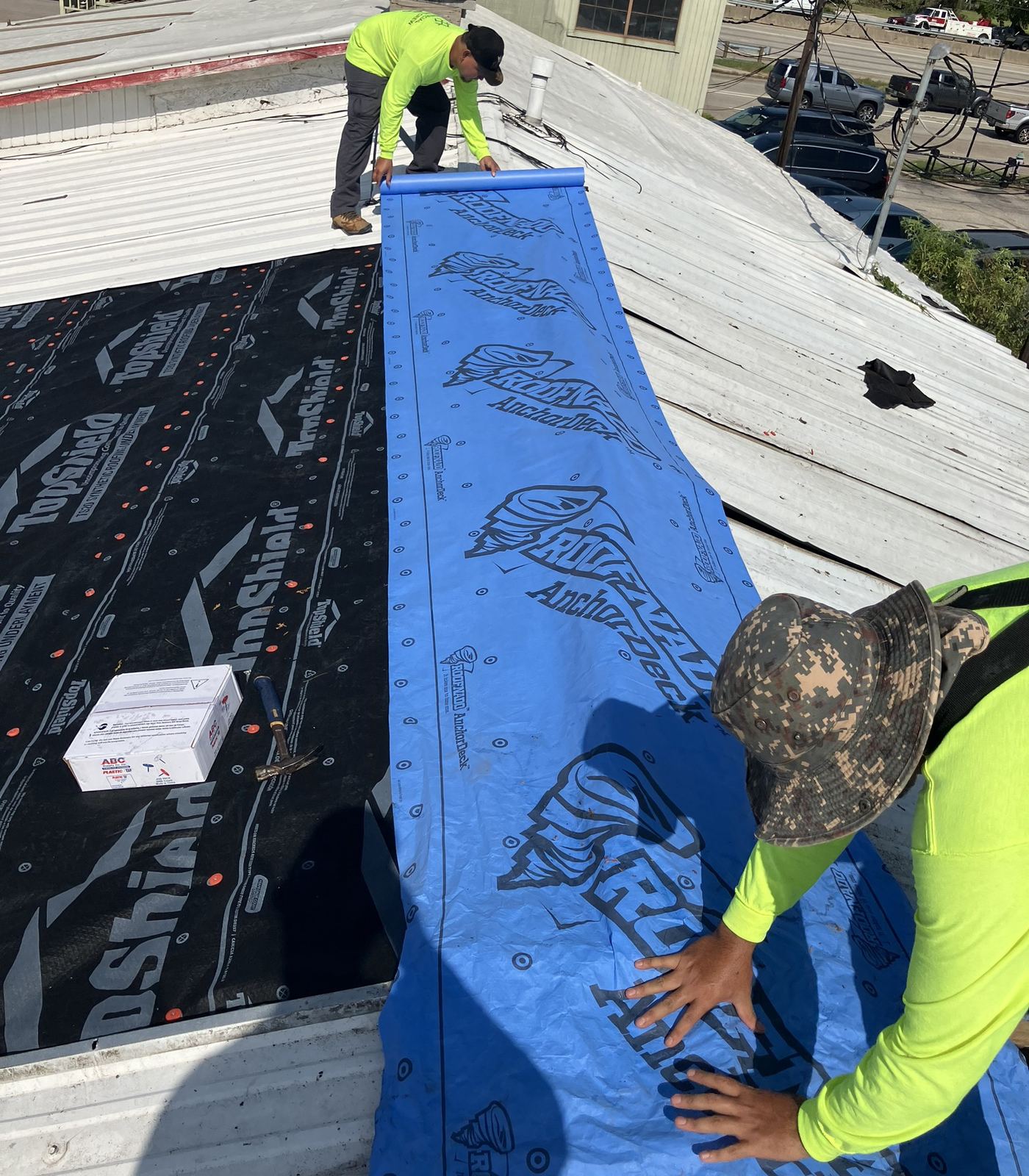 True Line Roofing project
