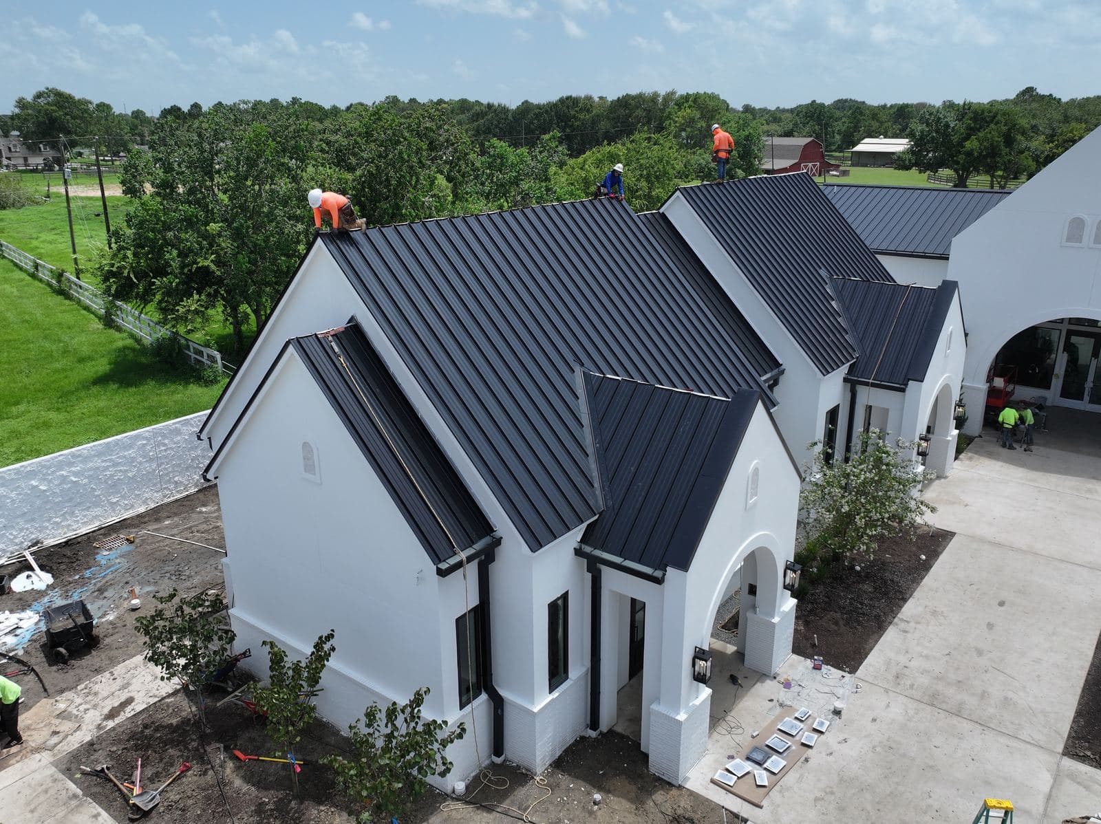 Standing Seam Metal Installation