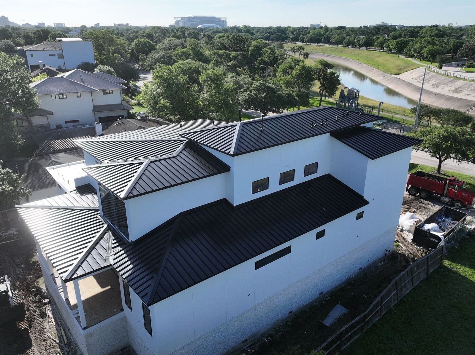 Standing Seam Metal · Custom Home