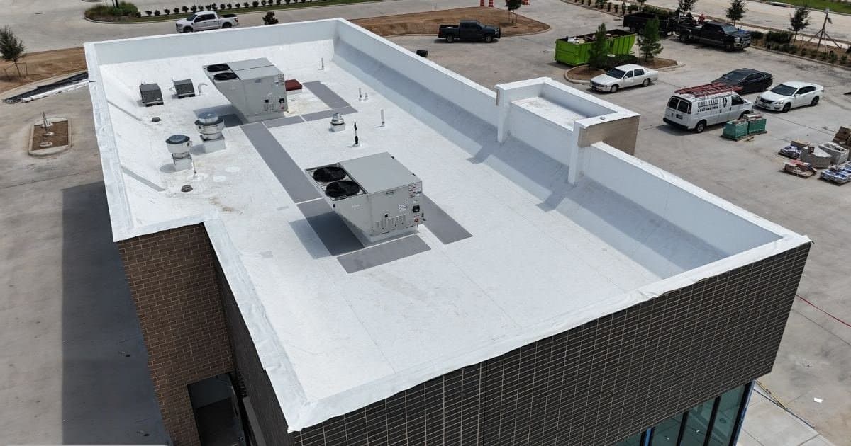 Commercial Flat Roof · Rooftop Units