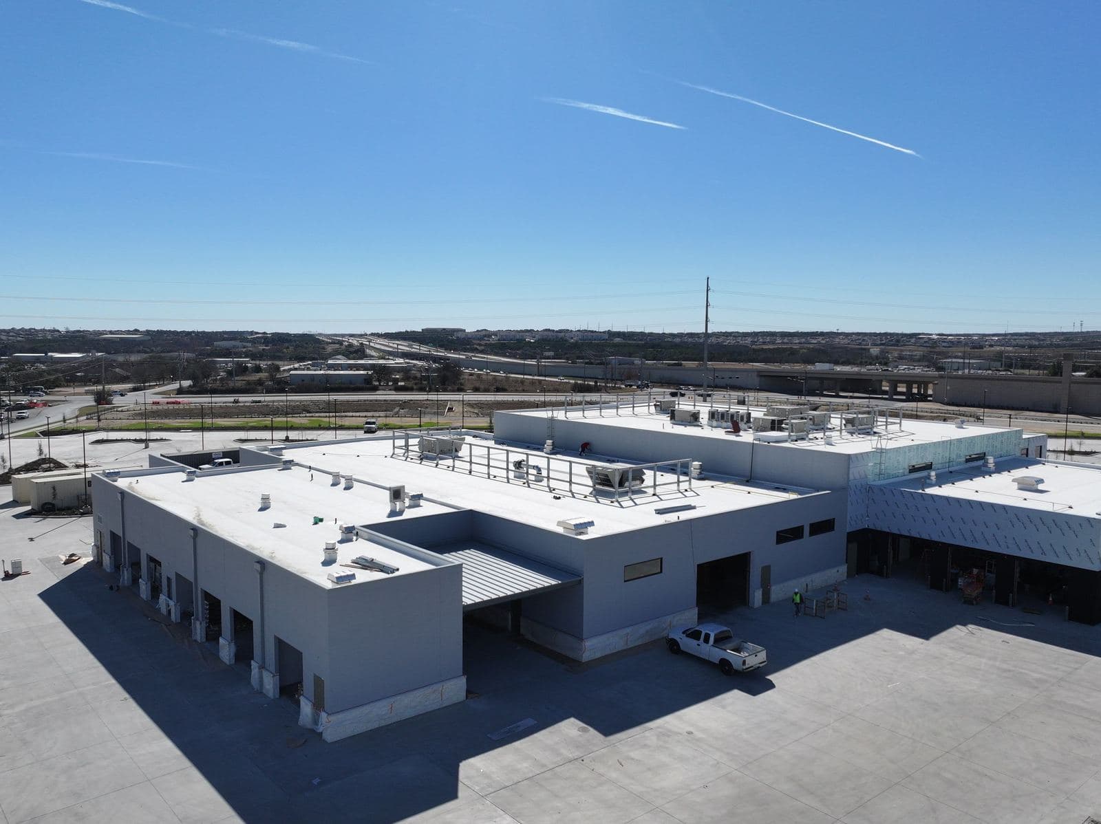 Commercial TPO Roof · Multi-Tenant Facility