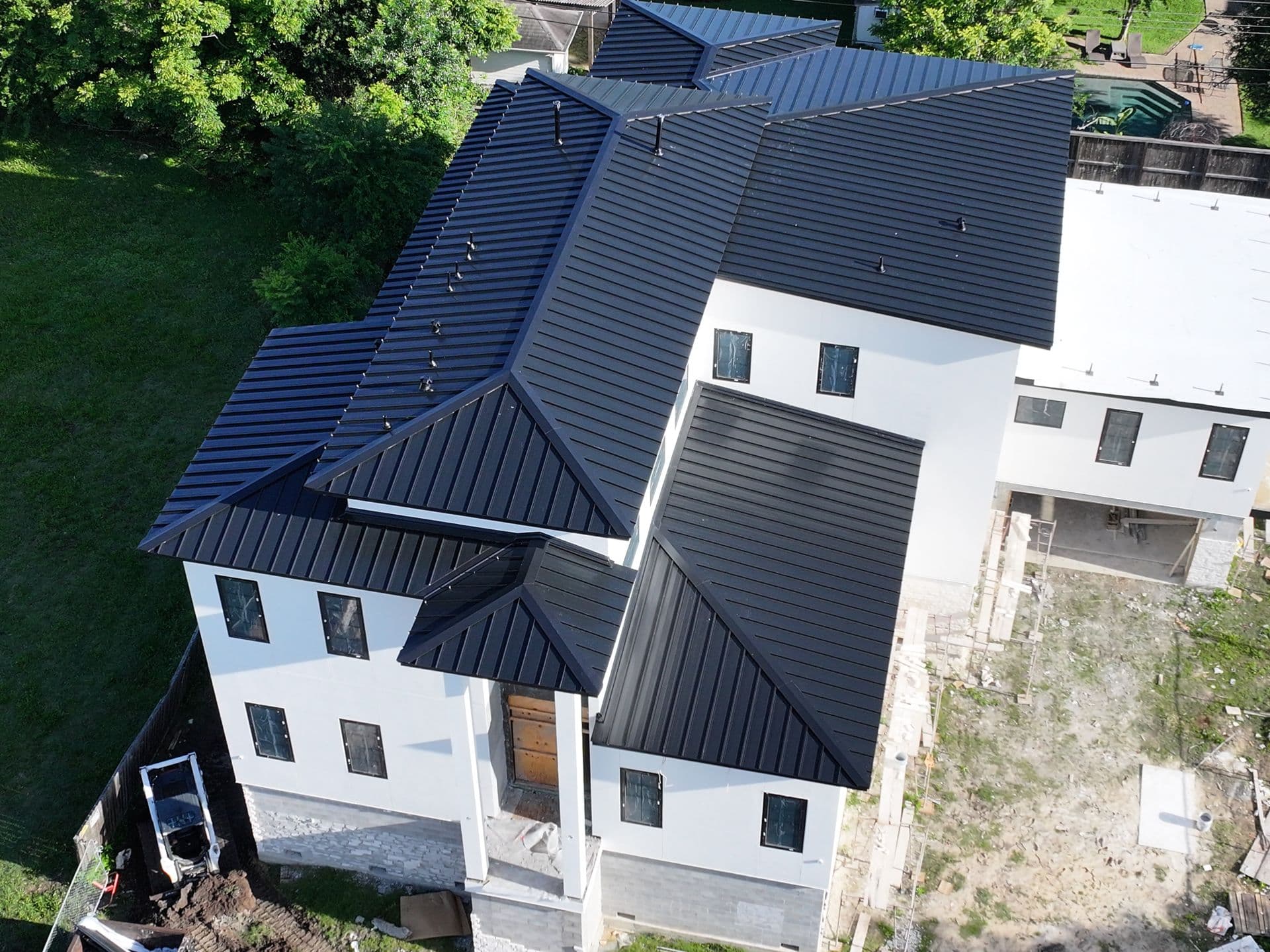 Standing Seam Metal · Modern Custom Home