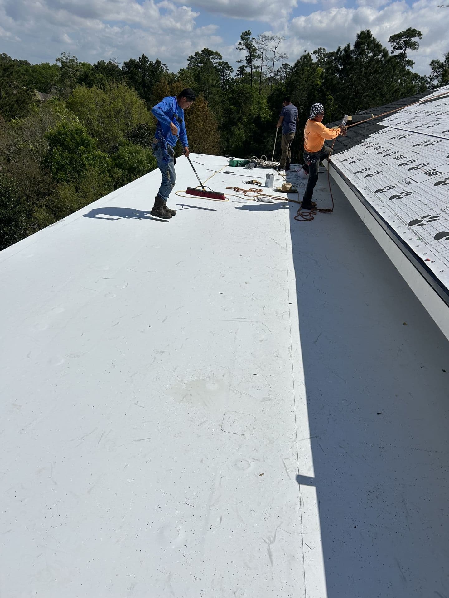 Roofing project