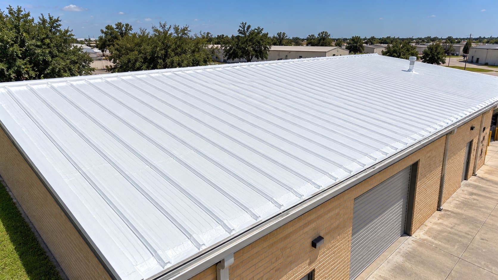 Metal Roof Restoration · Silicone Coating