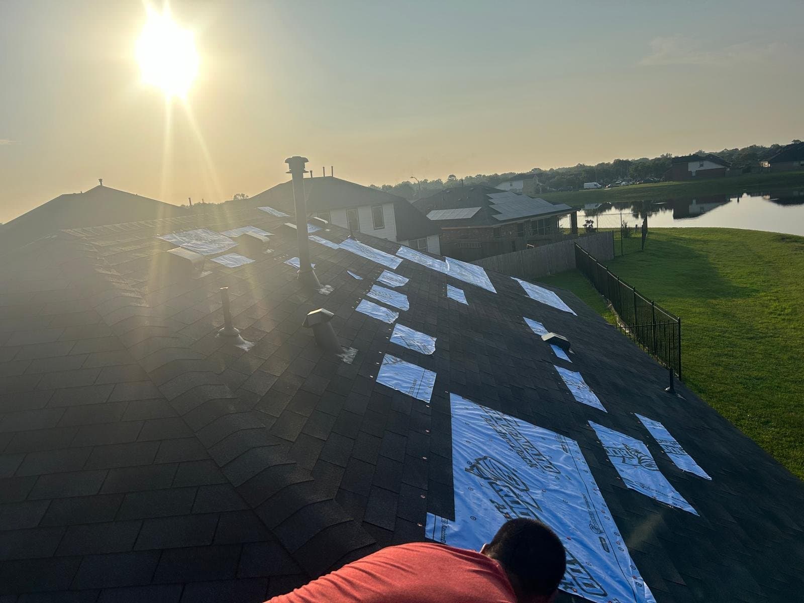 Roofing project